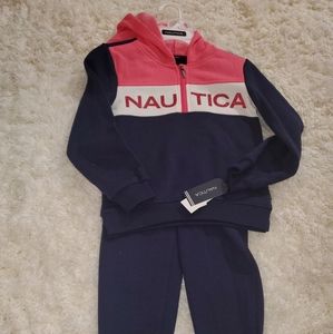 Girls Nautica Sweat Suit